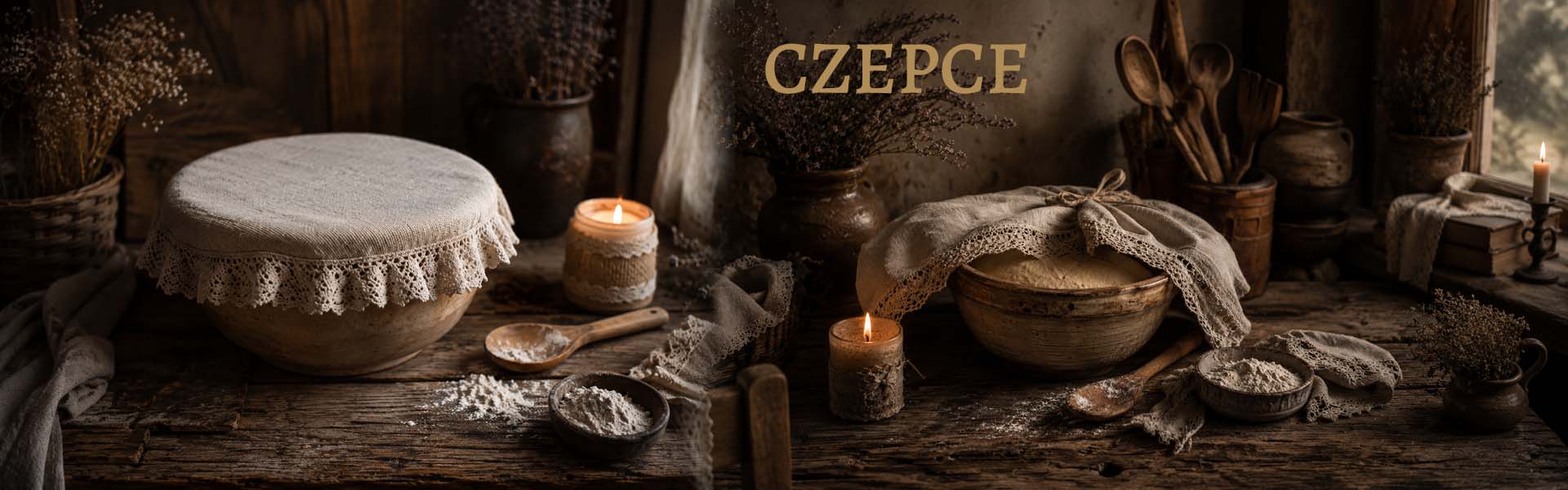 Czepce. Bowl Bonnets Collection.